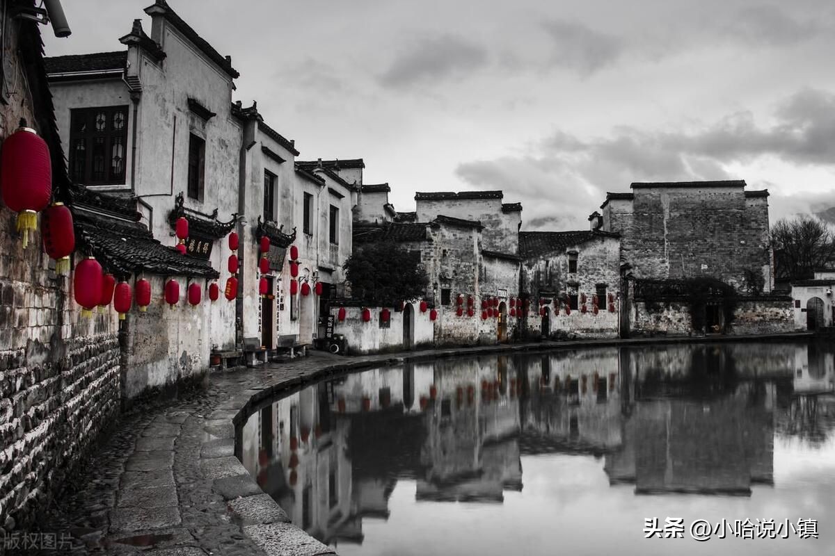 安徽最美的古镇宏村,安徽宏村镇风光