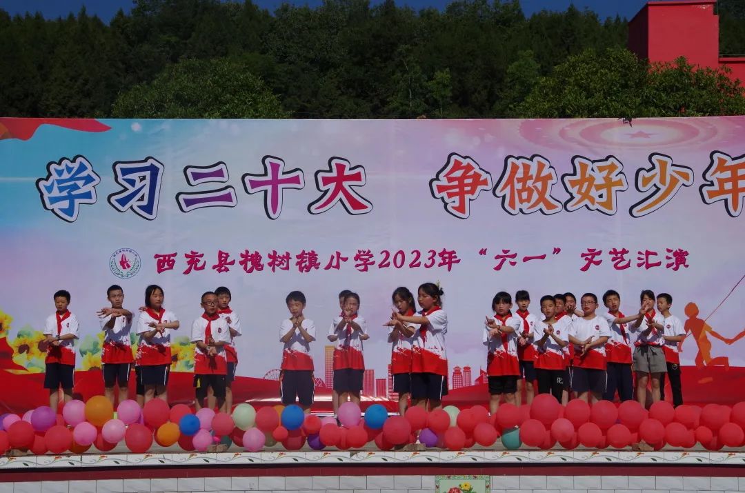 西充县槐树镇小学：学习二十大，争做好少年