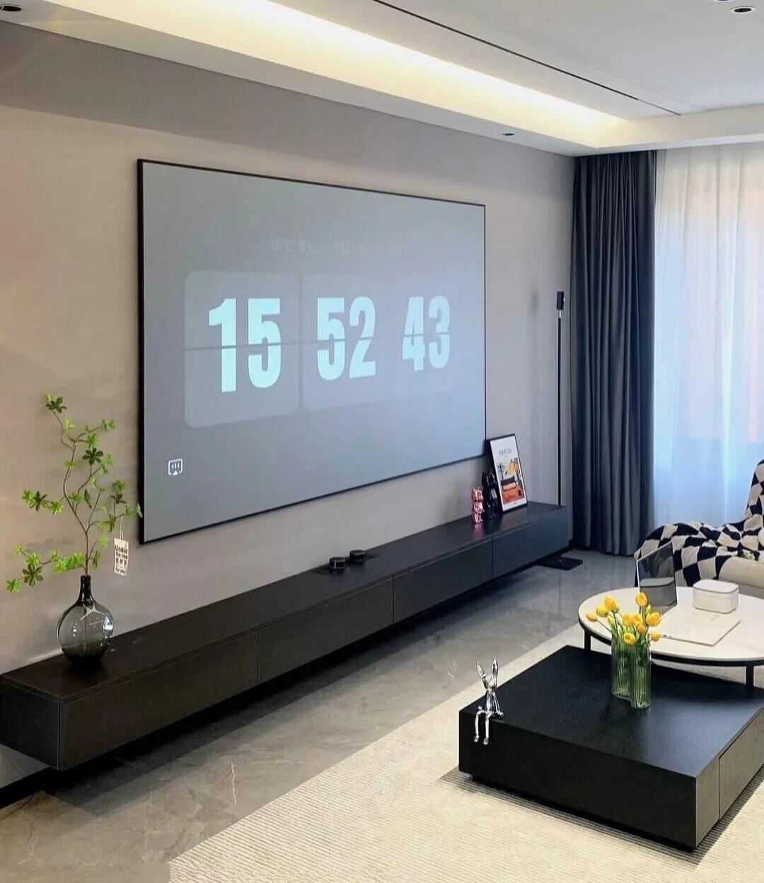 悬空电视柜到底实用不实用,不能做悬空电视柜又想要悬空效果