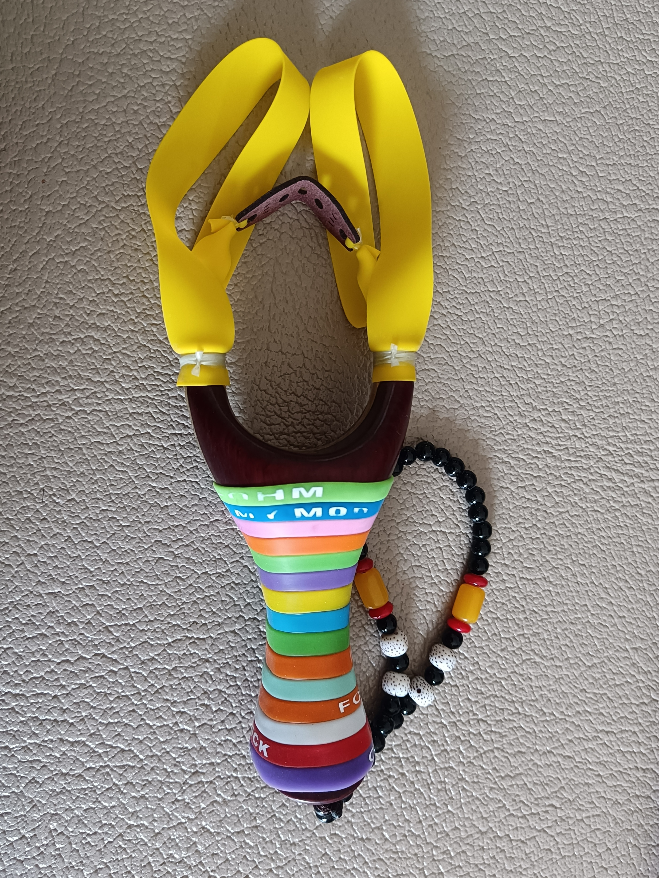 弹弓绑皮筋方头好还是圆头好,圆头快压弹弓伤皮筋怎么处理