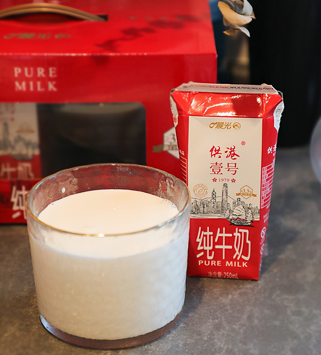 晨光供港壹号鲜牛奶能加热喝吗,走亲访友送好礼