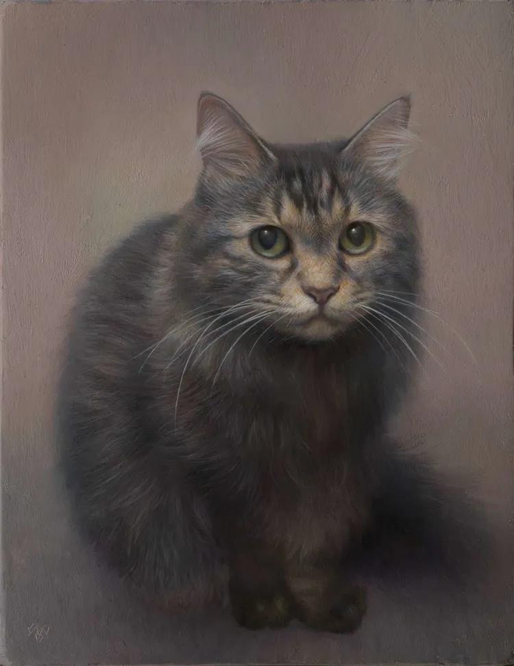 超写实人物油画艺术作品欣赏,国外顶级写实人物油画