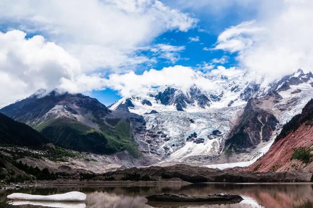 中国最美六大冰川之米堆冰川,中国最美八个冰川