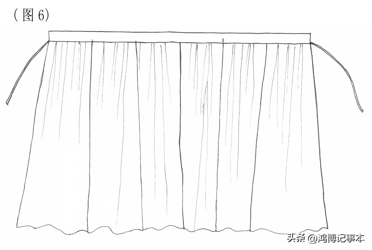 齐胸襦裙汉服折纸教程,汉服穿法教程齐胸襦裙