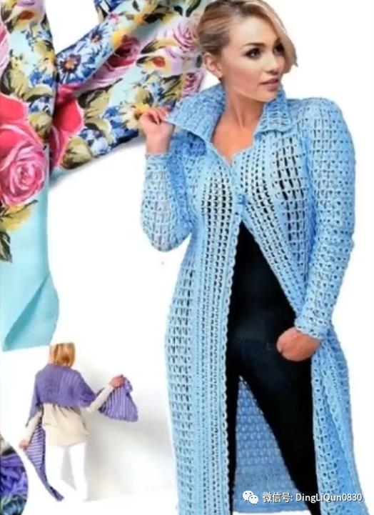 创意洋气针织开衫,针织外搭开衫中长款高档