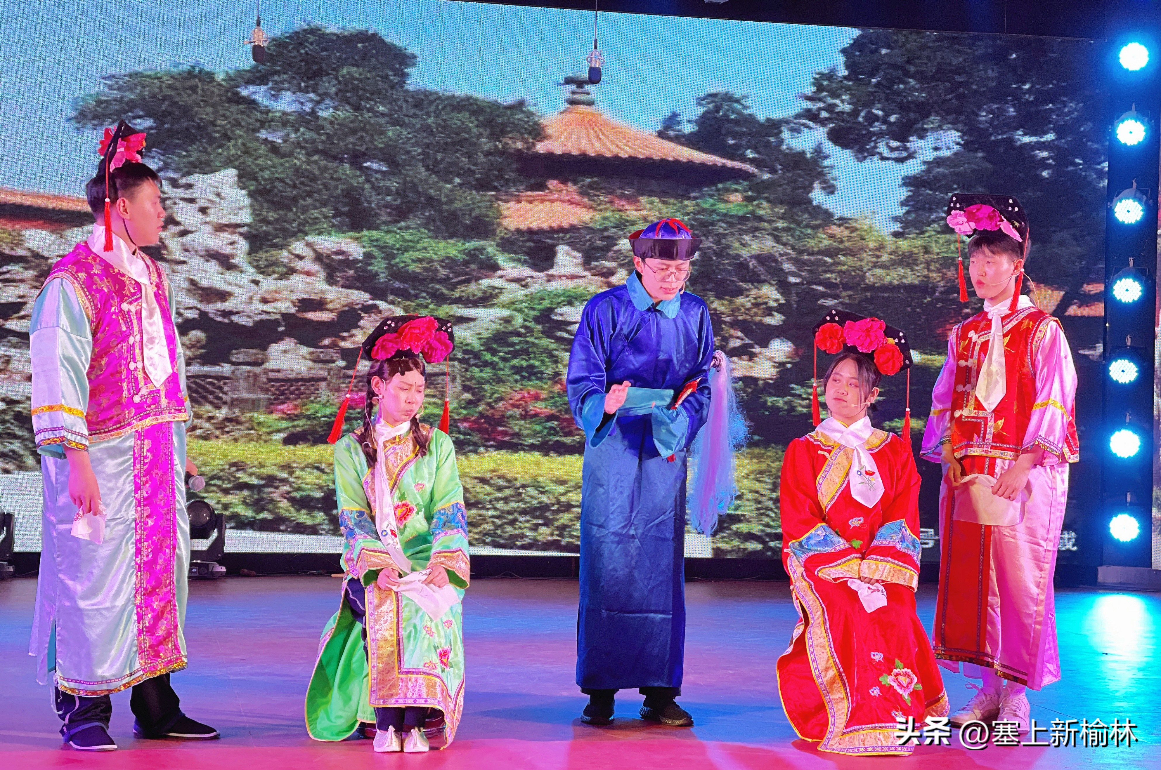 榆林二中艺术节表演清风徐来,榆林二中文艺节