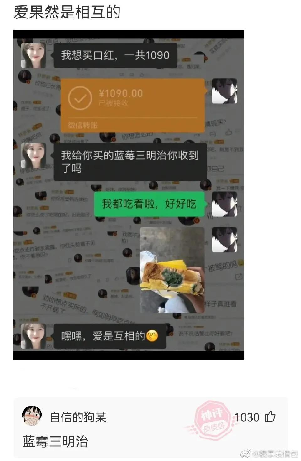 爆笑神评笑死人,搞笑爱情神评