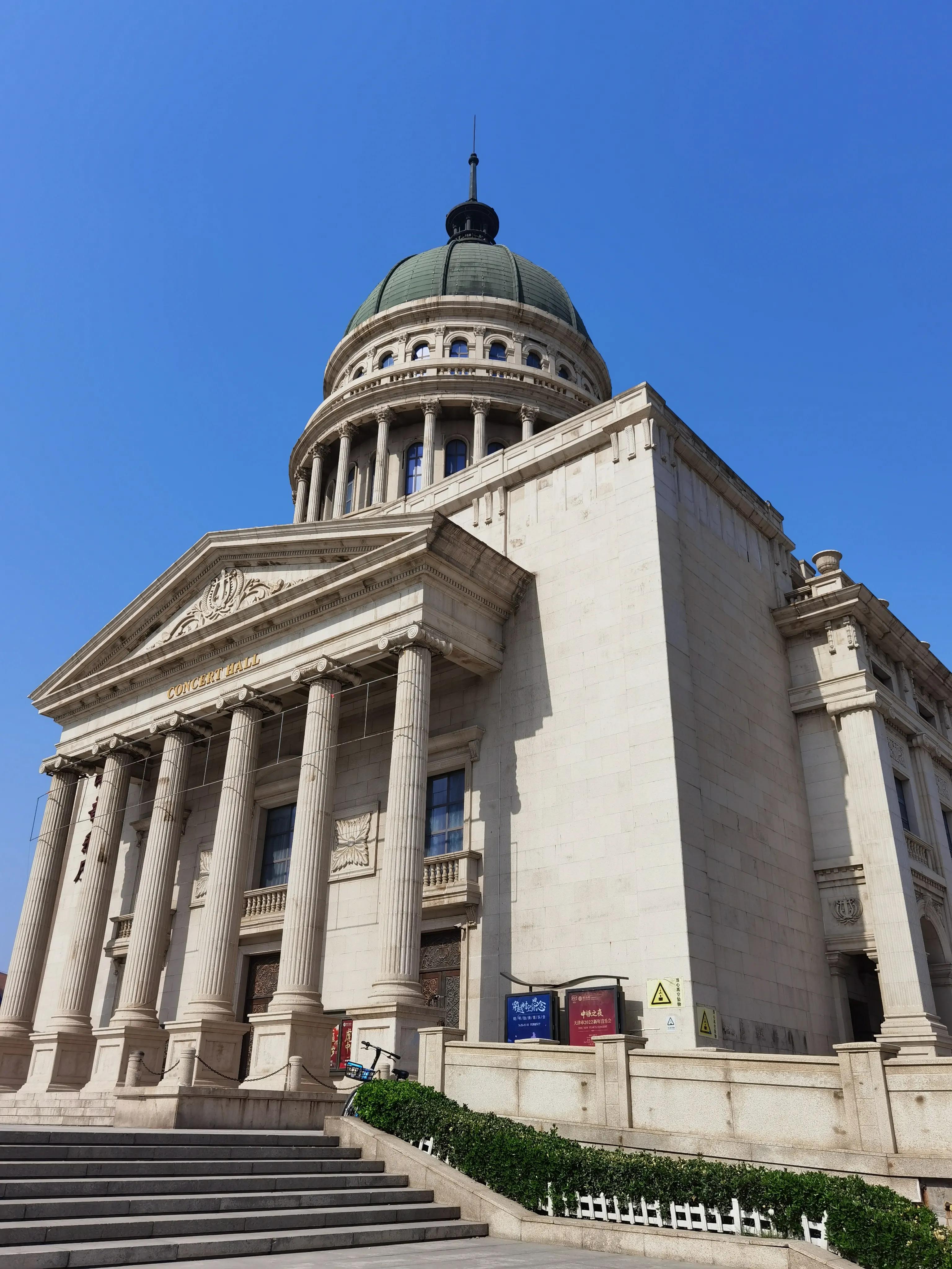 民国老照片天津影院,民国天津老电影院