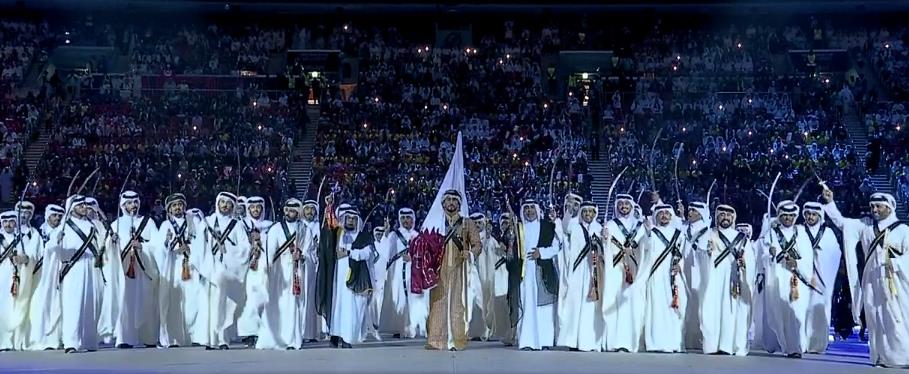 2022世界杯开幕式吉祥物入场,世界杯开幕式吉祥物