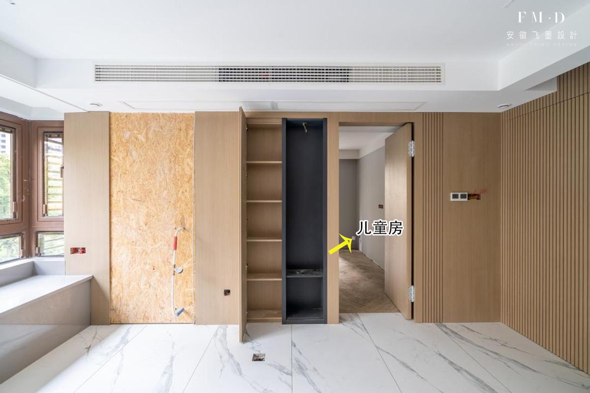 融创精装房客厅改造,融创145平四房两厅两卫装修效果图