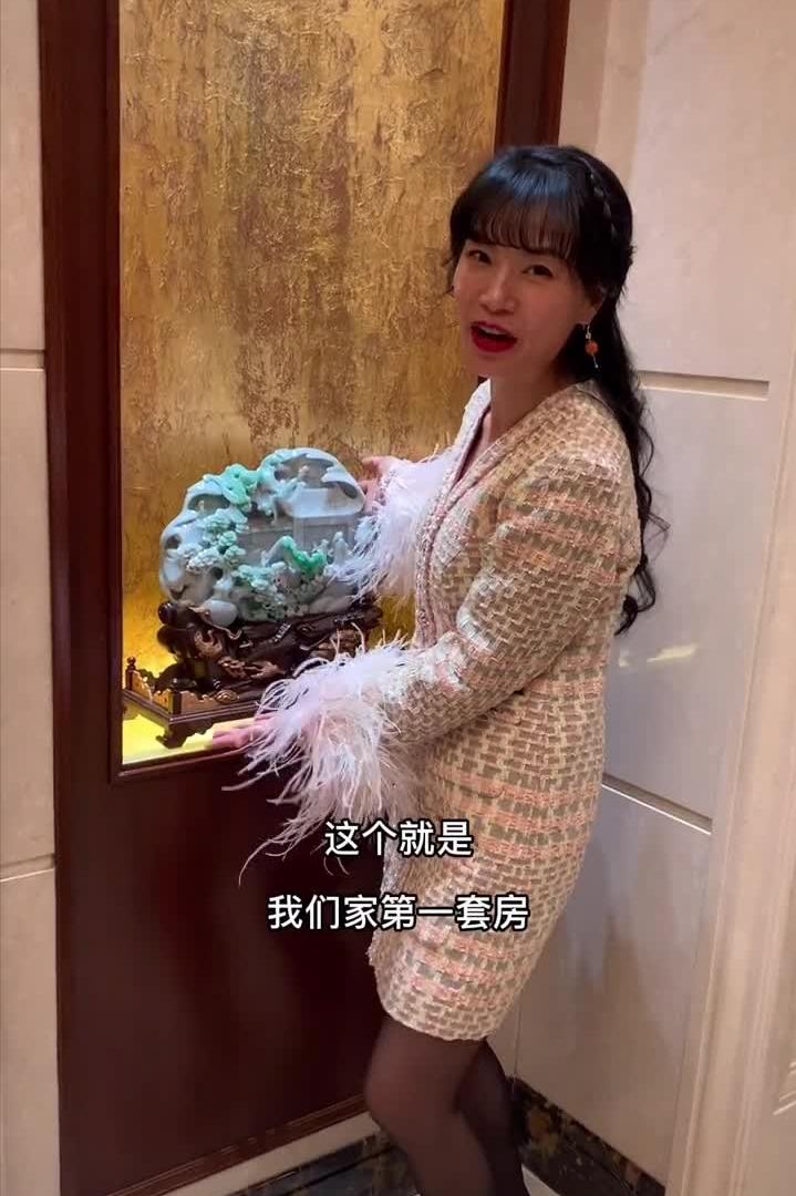 鲍鱼家姐豪宅面积,鲍鱼家姐身价上亿