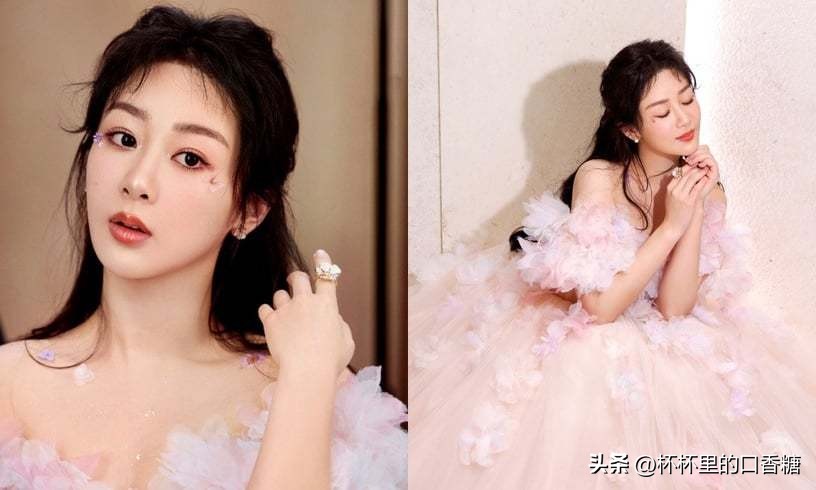 明星编发杨紫热巴,迪丽热巴杨紫同款头发编发