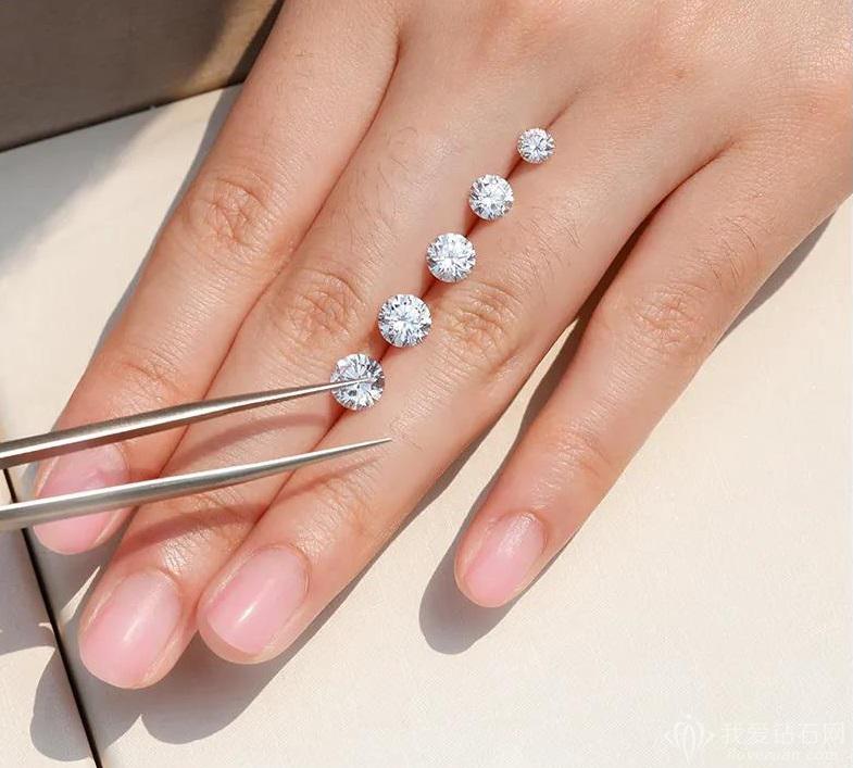 镶嵌好的钻石如何选择颜色和净度,颜色净度钻石