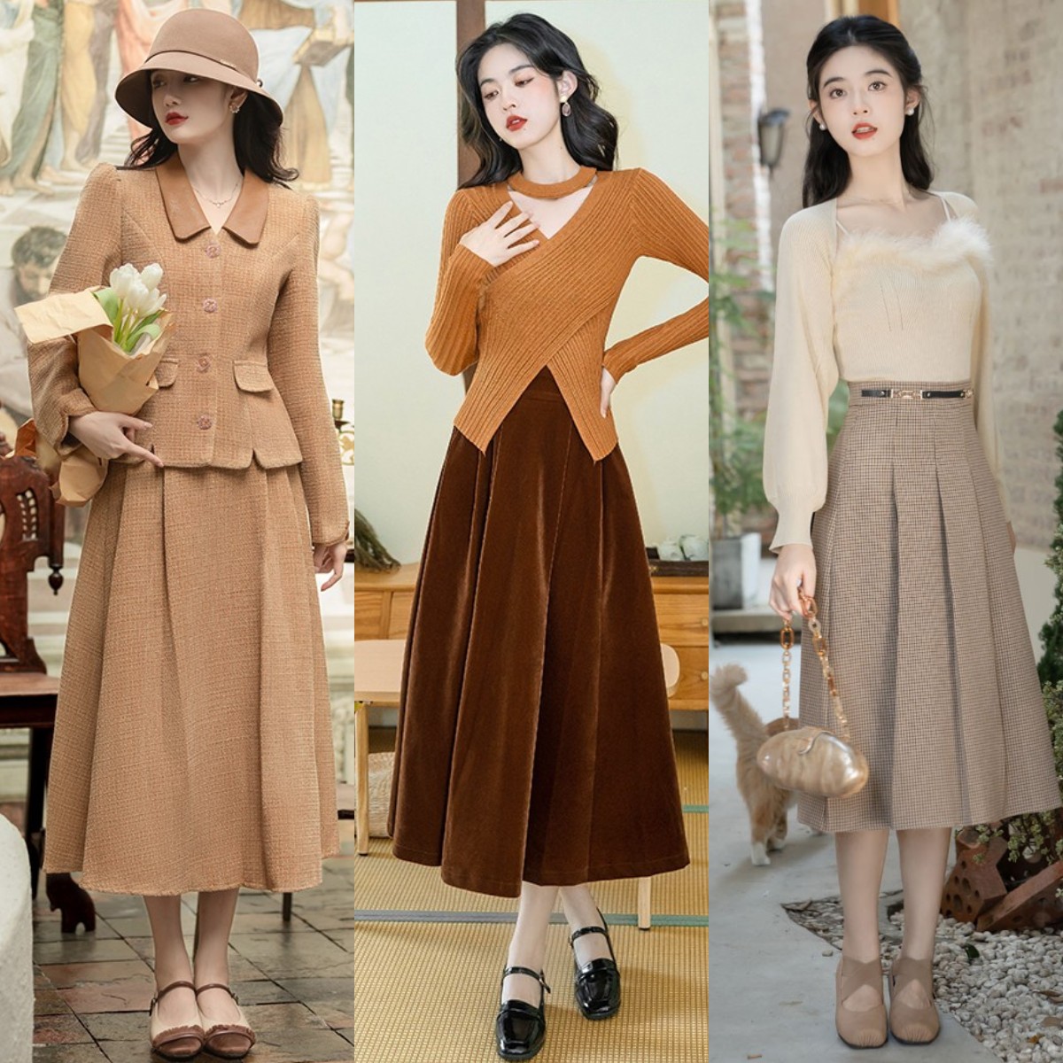 赫本穿裙子风格,赫本最美的连衣裙