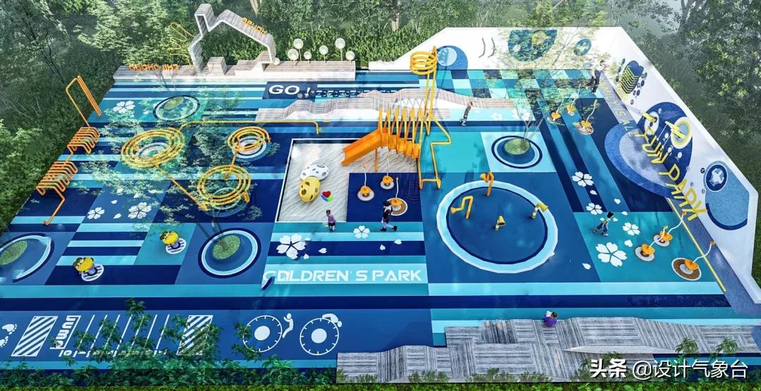 滑梯儿童房间小空间设计,室内儿童游乐场如何设计