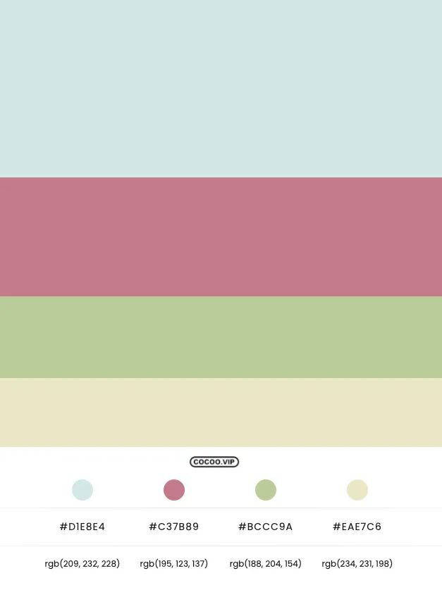 高级感色彩搭配色卡,背景色彩搭配高级感