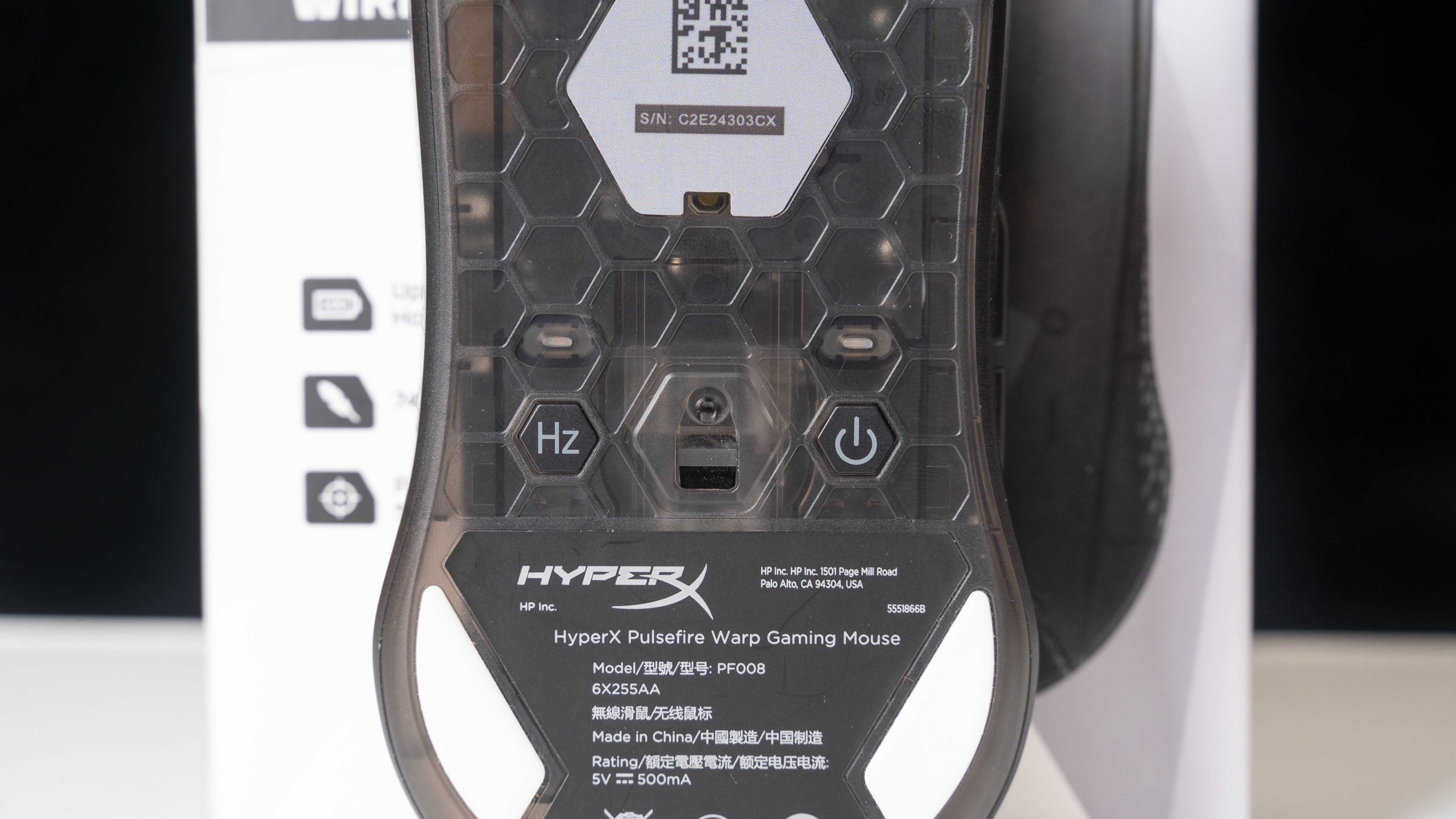 极度未知炽火无线游戏鼠标体验,100小时续航+黑透+轻量化设计