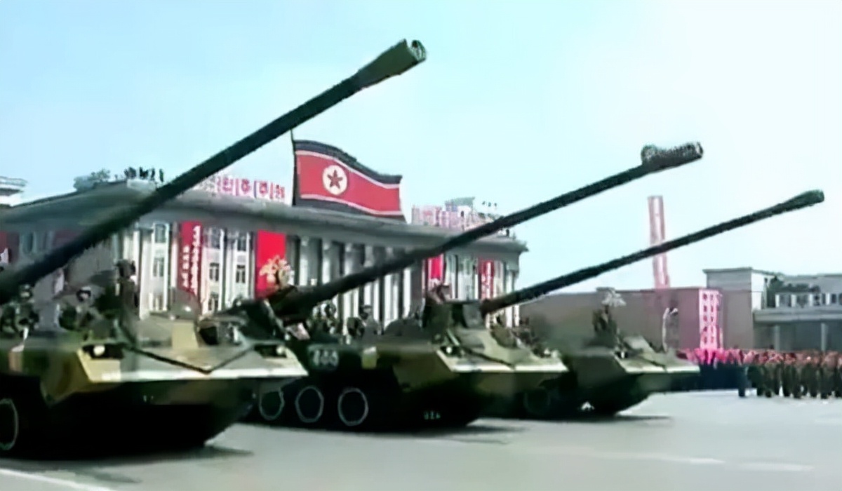 首尔谷山大炮图片,朝鲜谷山大炮