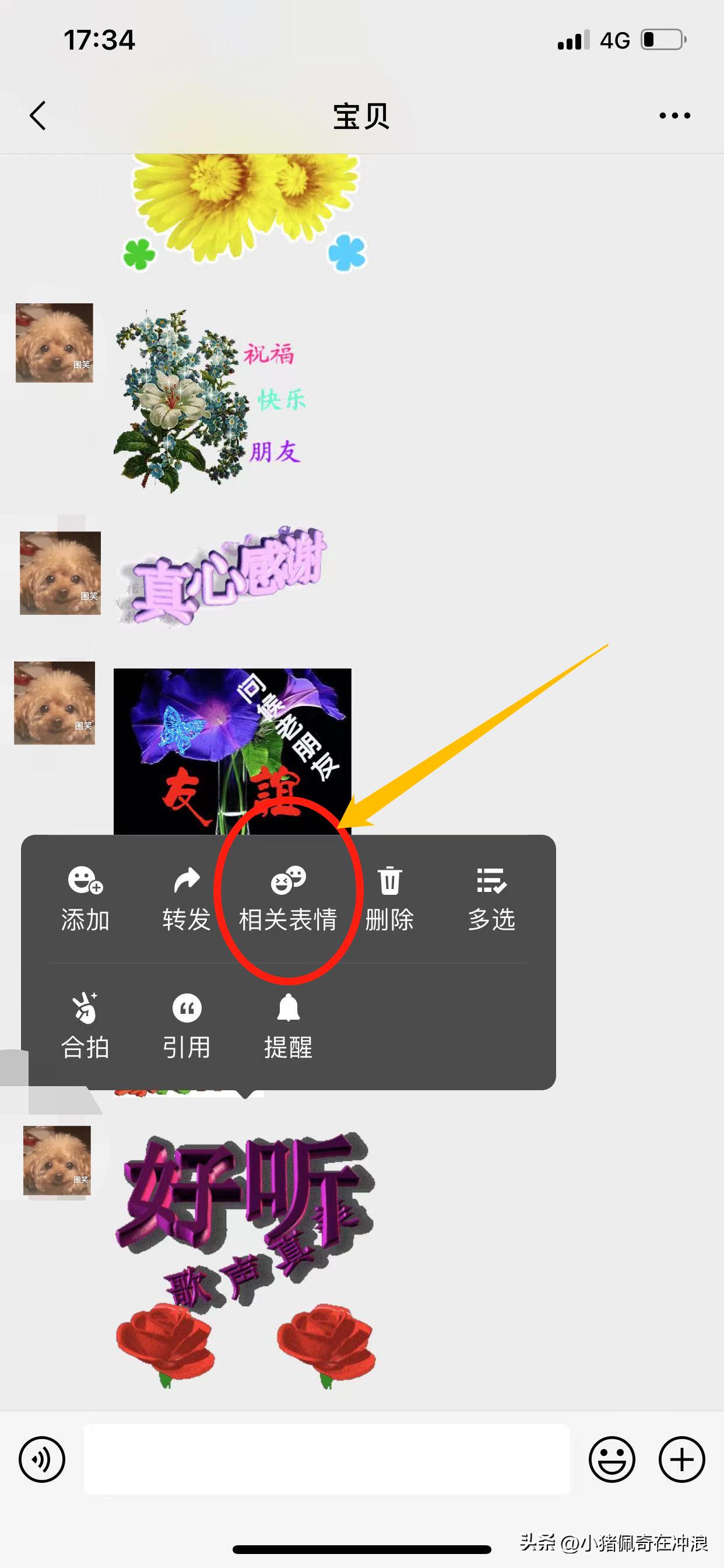 微信表情包怎么发送朋友圈,怎样在微信聊天中添加动画表情包