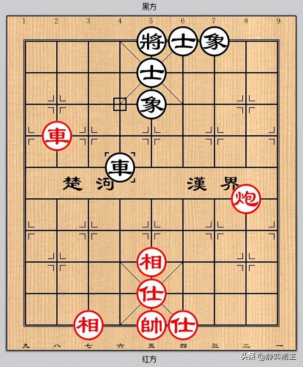 单车士守和车单兵定式,单车士象全守和炮车的定式