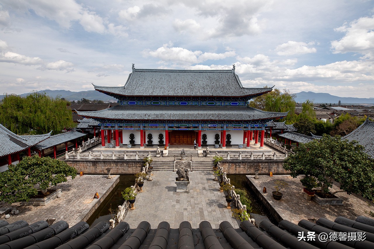 云南纳西族木府现在在哪里,纳西族建筑的文化内涵