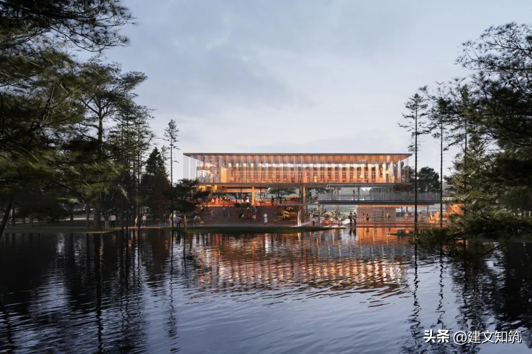 【荐筑】竞赛三等奖丨扬州小调：扬州三湾公园建筑设计/立木设计