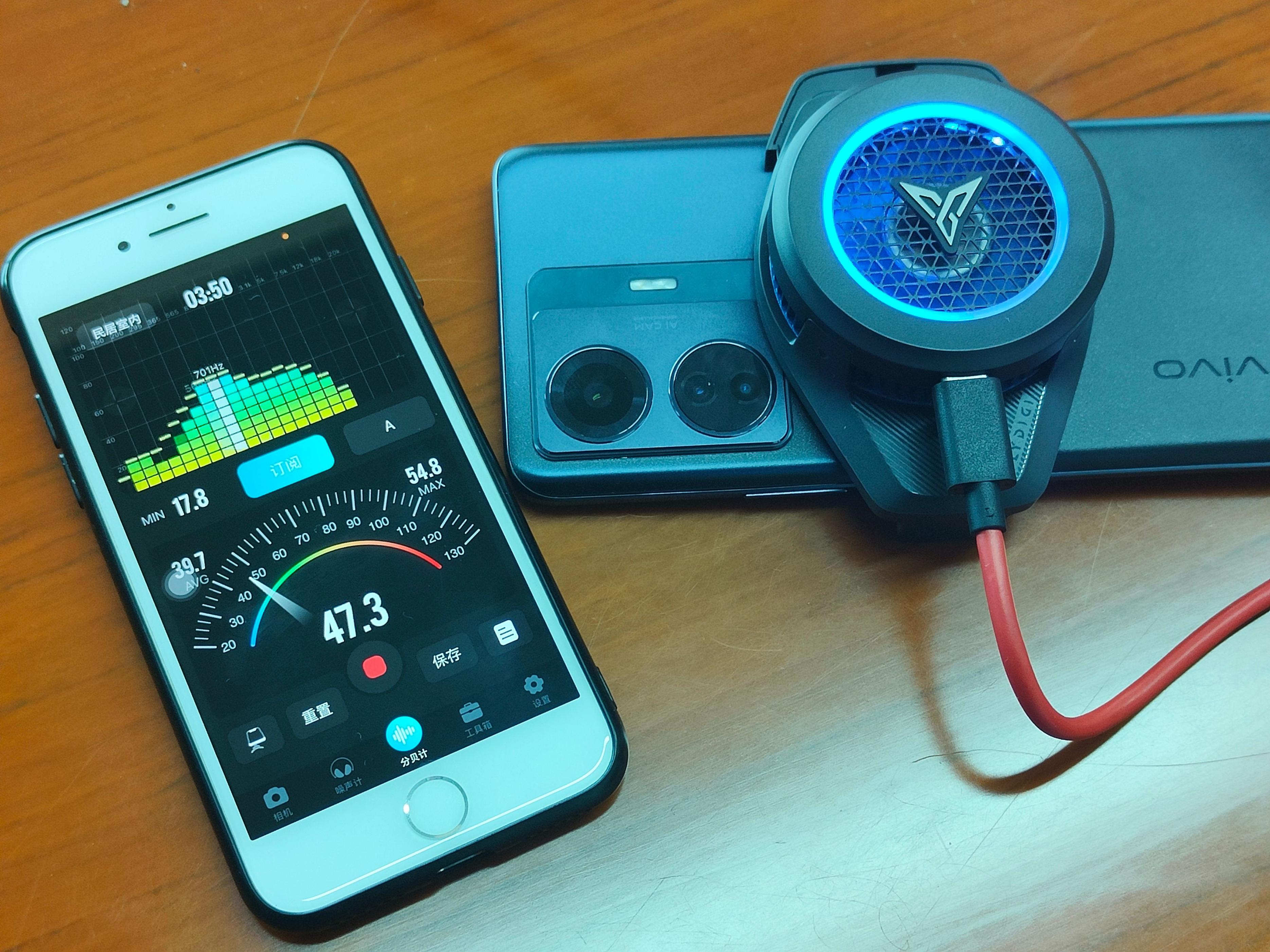 手机游戏散热背夹测评,游戏手机配散热背夹极限测试