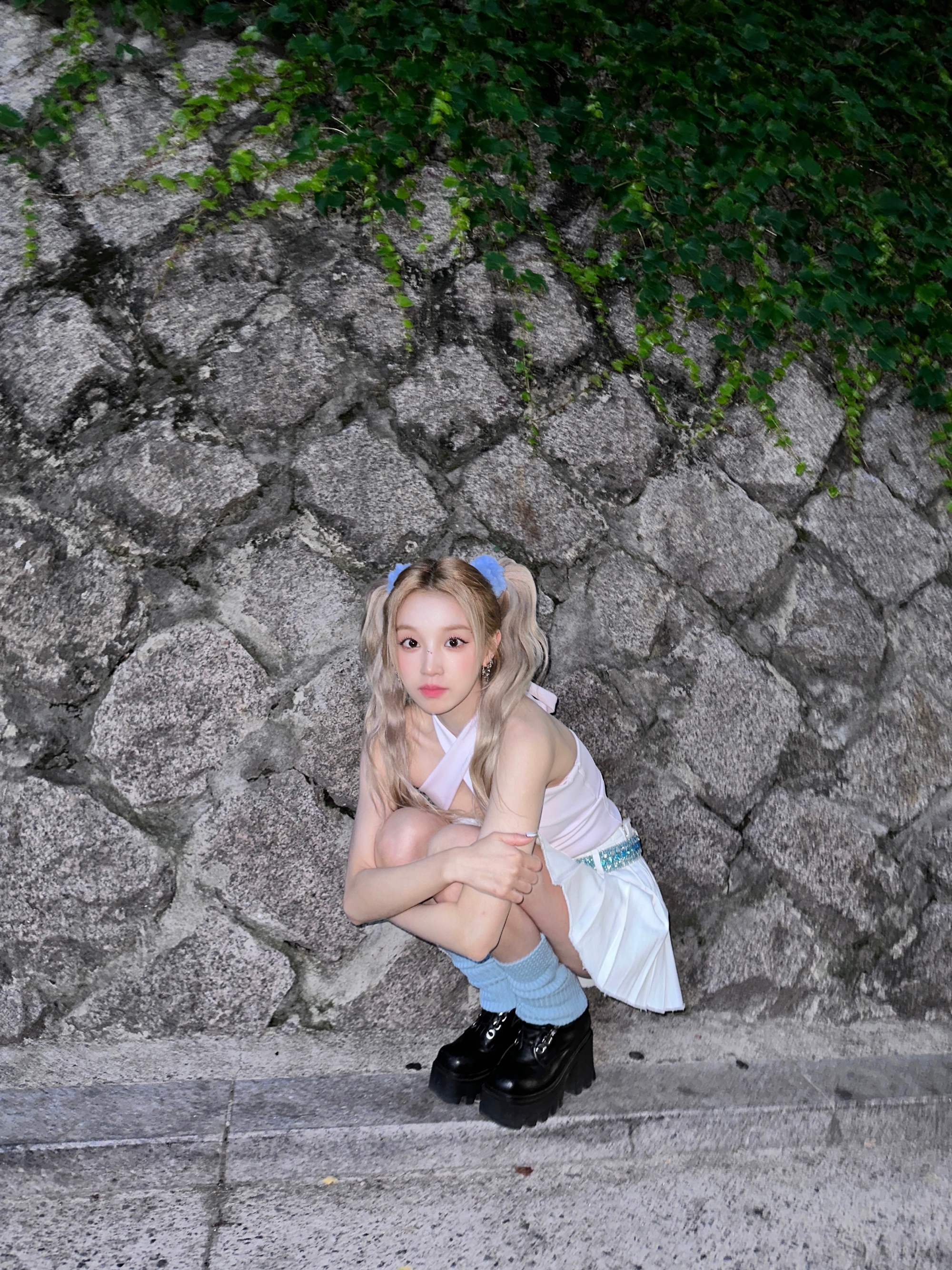 宋雨琦双马尾造型直拍,gidlequeencard宋雨琦双马尾