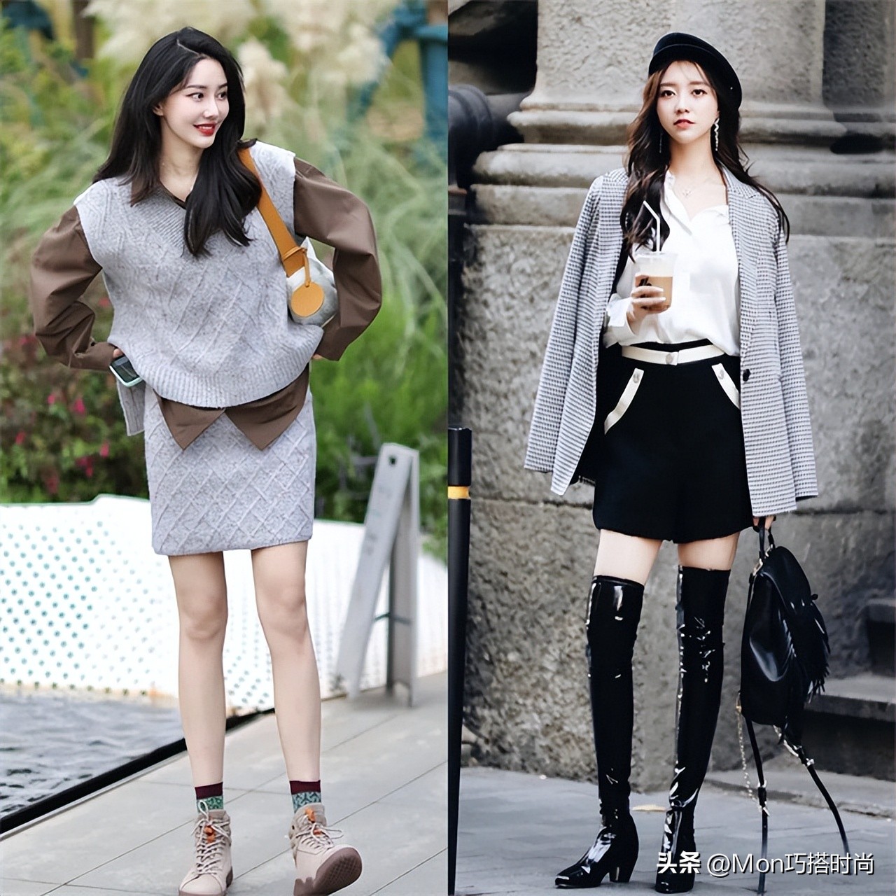 女人会打扮和不打扮的区别,从女生穿的鞋子能看出什么