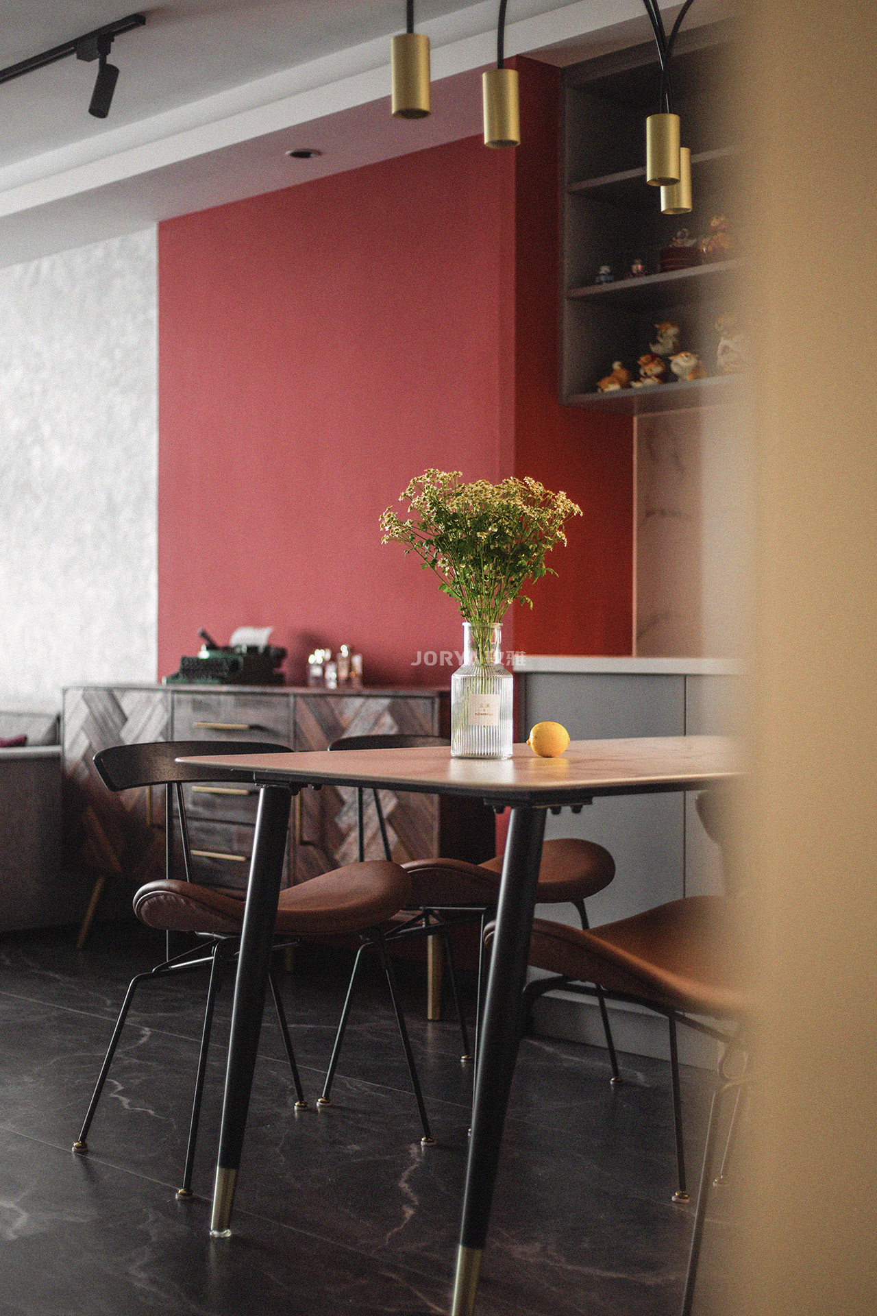 餐厅改造西厨吧台,餐厅变开放式书房法式