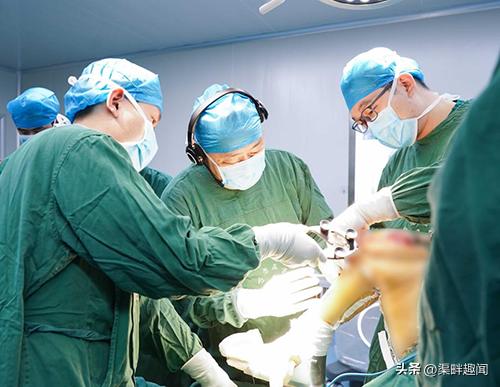 股骨头坏死机器人置换手术全过程,骨科机器人置换关节