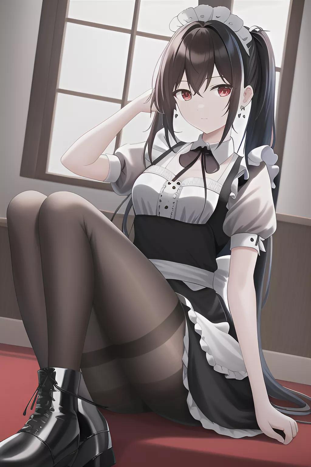 二次元3d动漫美女壁纸手绘,ai二次元壁纸动漫美女