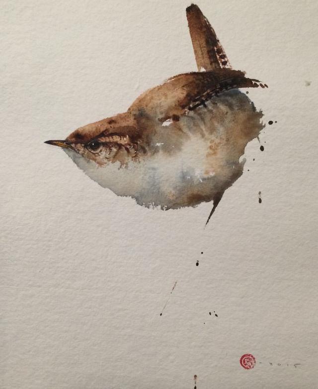 东方美学的中国画神韵,东方水墨画