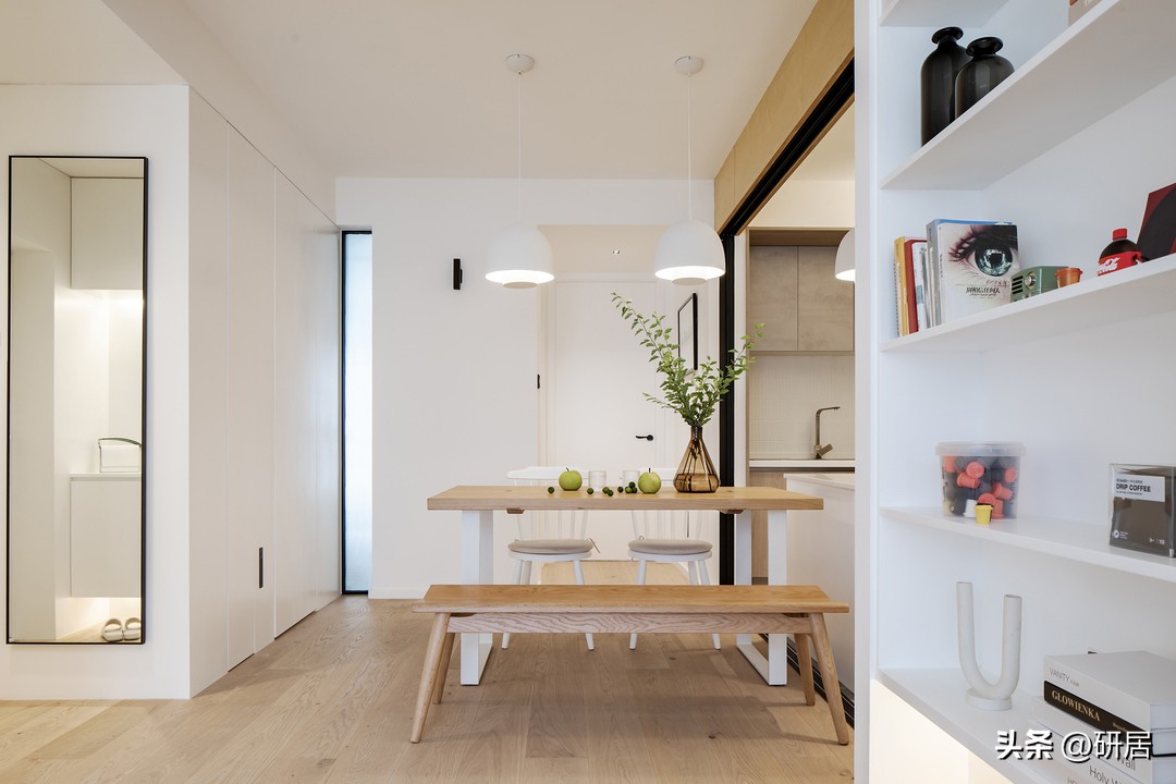 厨房改卧室,一卫变两卫,这套89平的装修,把每寸面积都用到点上