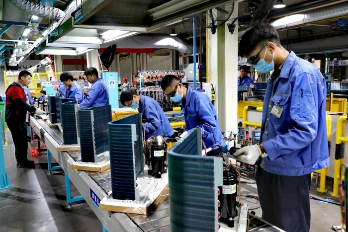 格力和美的海尔空调销量哪个高些,格力美的海尔空调市场份额