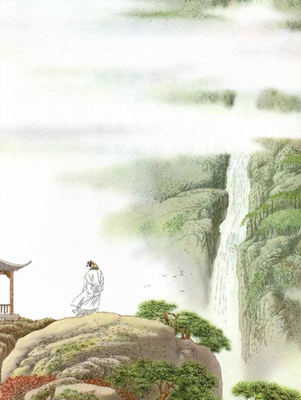 10、学习李白诗词《望庐山瀑布》