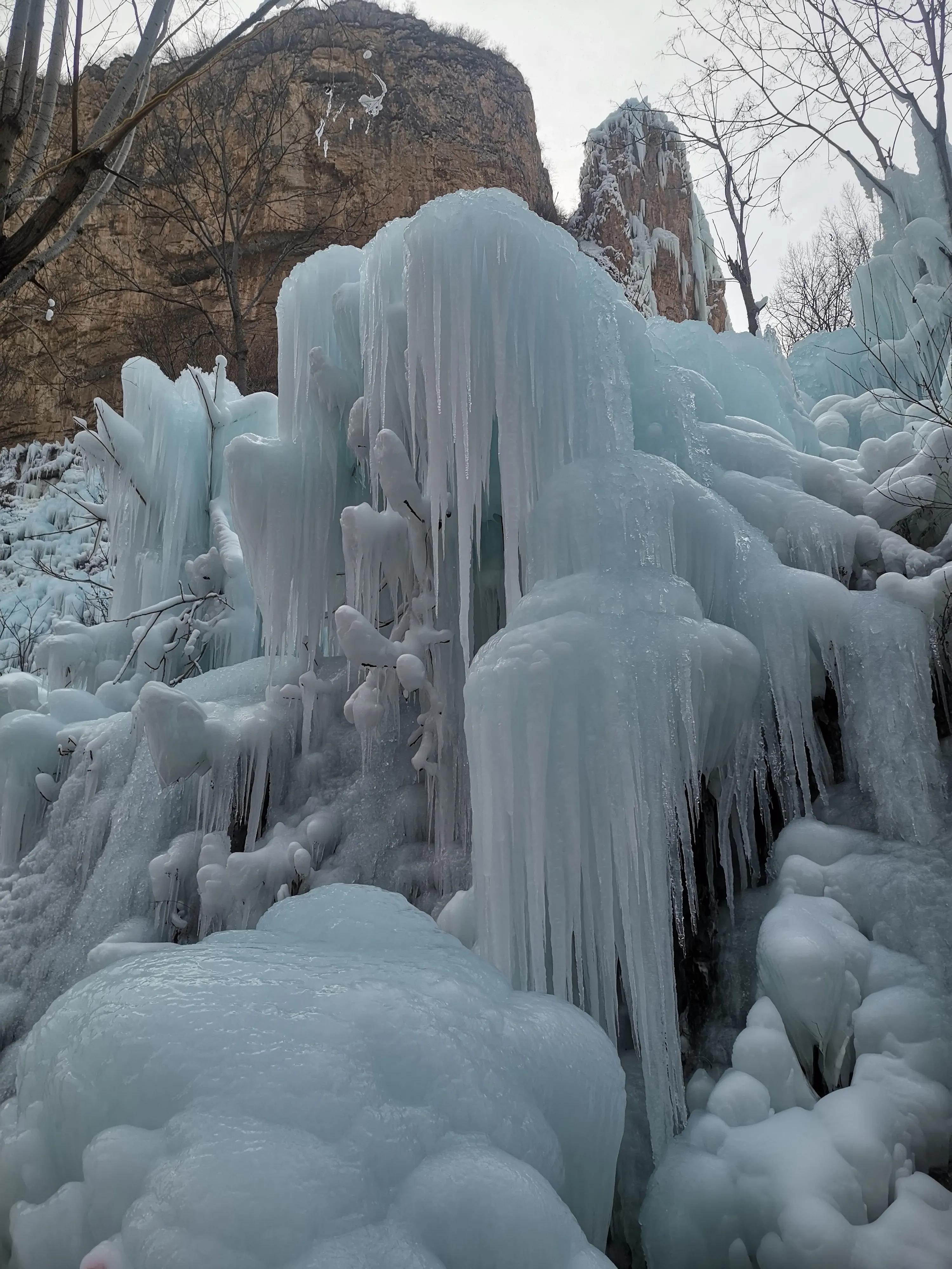 忽忽水冰瀑好玩吗,2017年1月赏冰瀑
