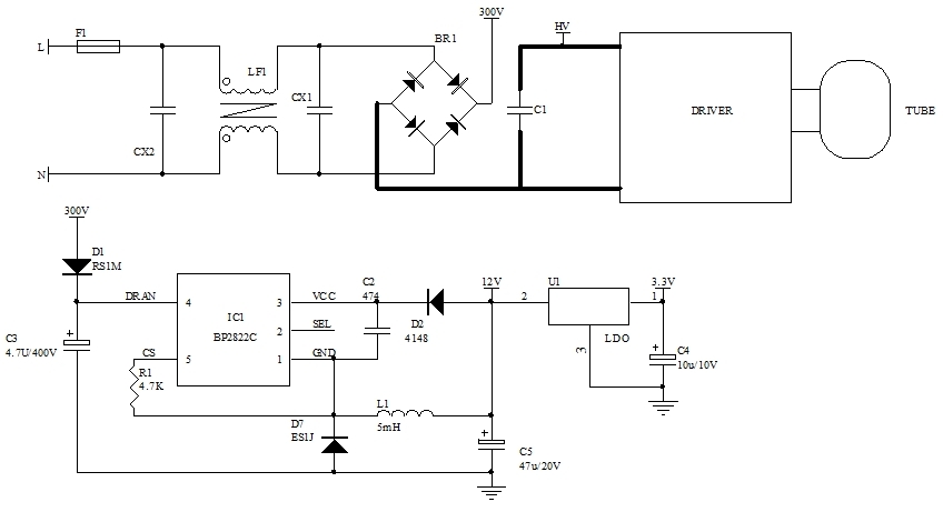 消毒灯人体感应控制器,智能紫外线消毒灯