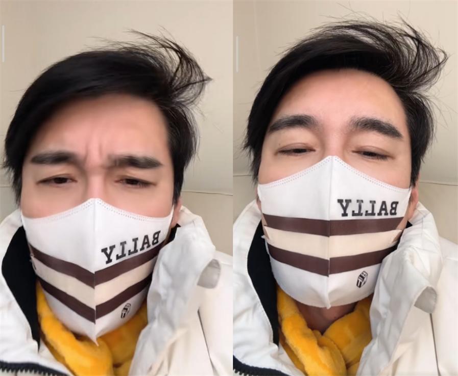 51岁胡兵变“小阳人”，不断咳嗽满脸憔悴，自责生病耽误工作