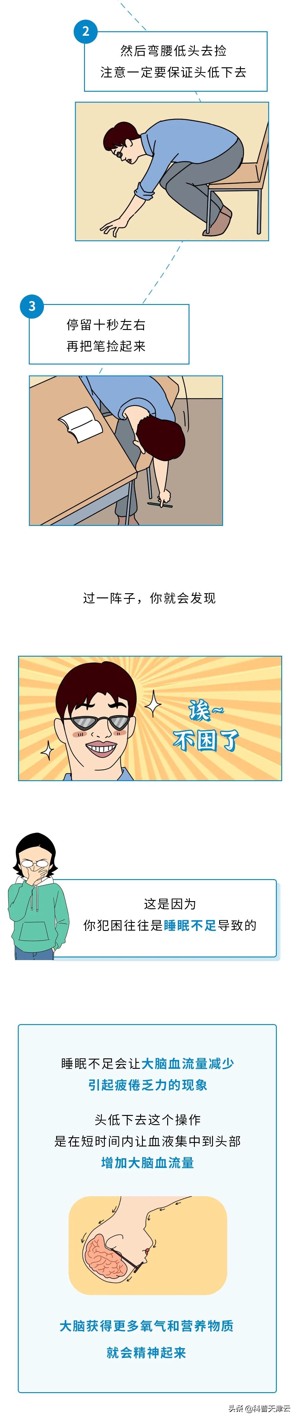 犯困怎样快速清醒视频,一招教你学会犯困