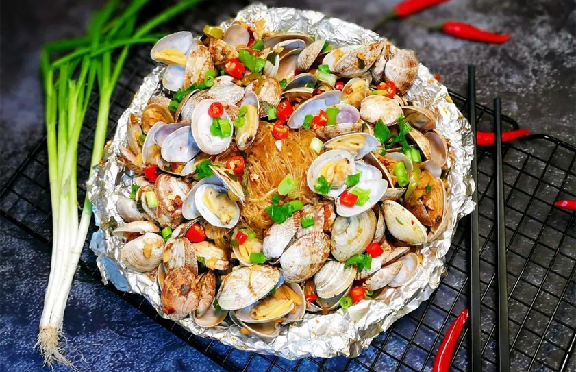 锡纸花甲粉怎么做才好吃呢,锡纸花甲粉酱料配方大全