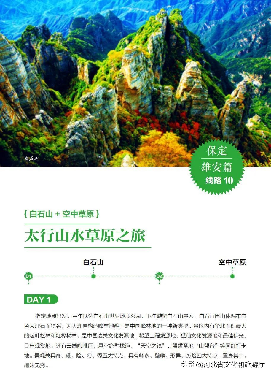 五一旅游路线推荐河北,五一河北周边2-3天短途旅游度假村