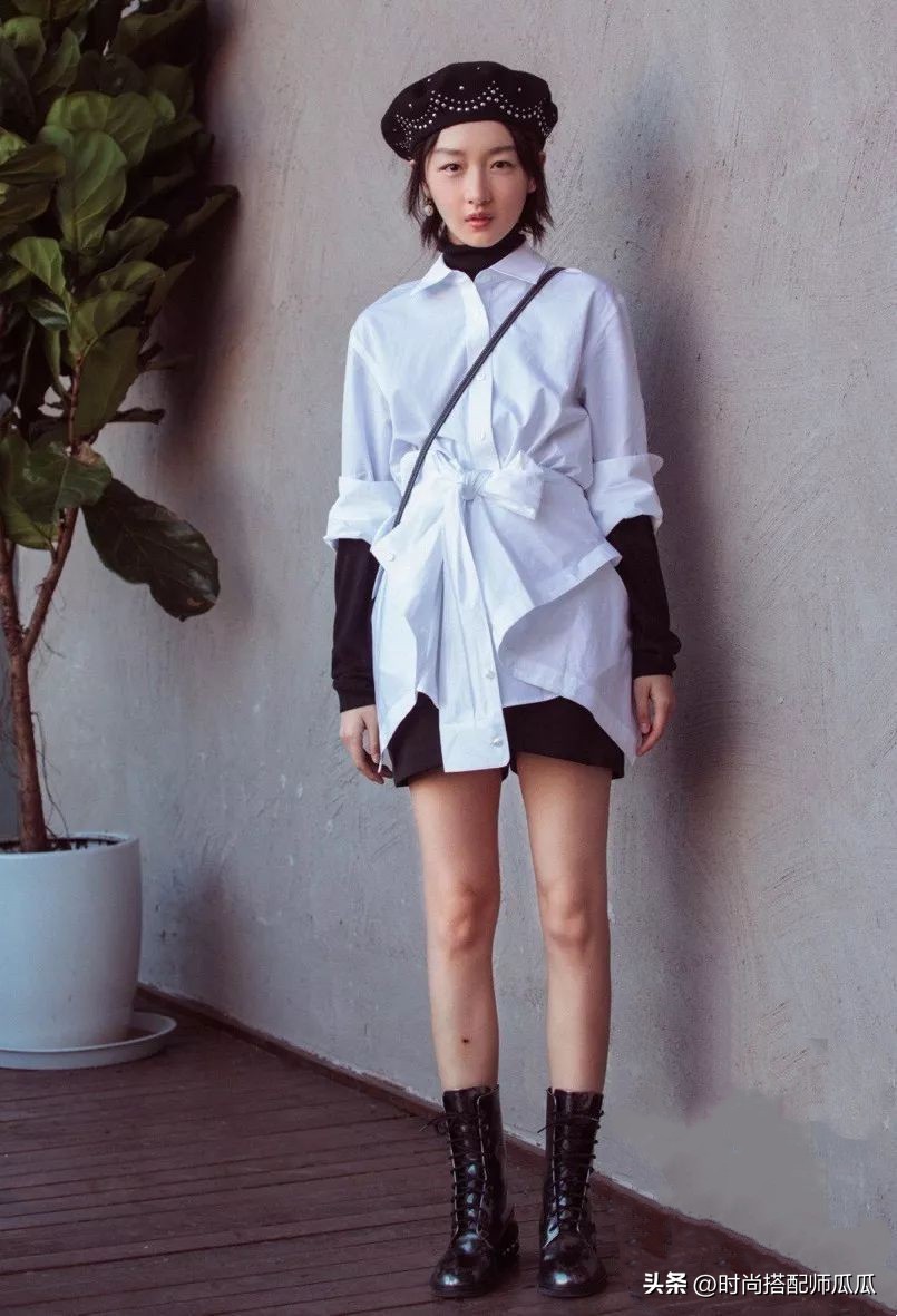 潮款马丁靴单靴配什么鞋,马丁靴高帮鞋子搭配什么裤子