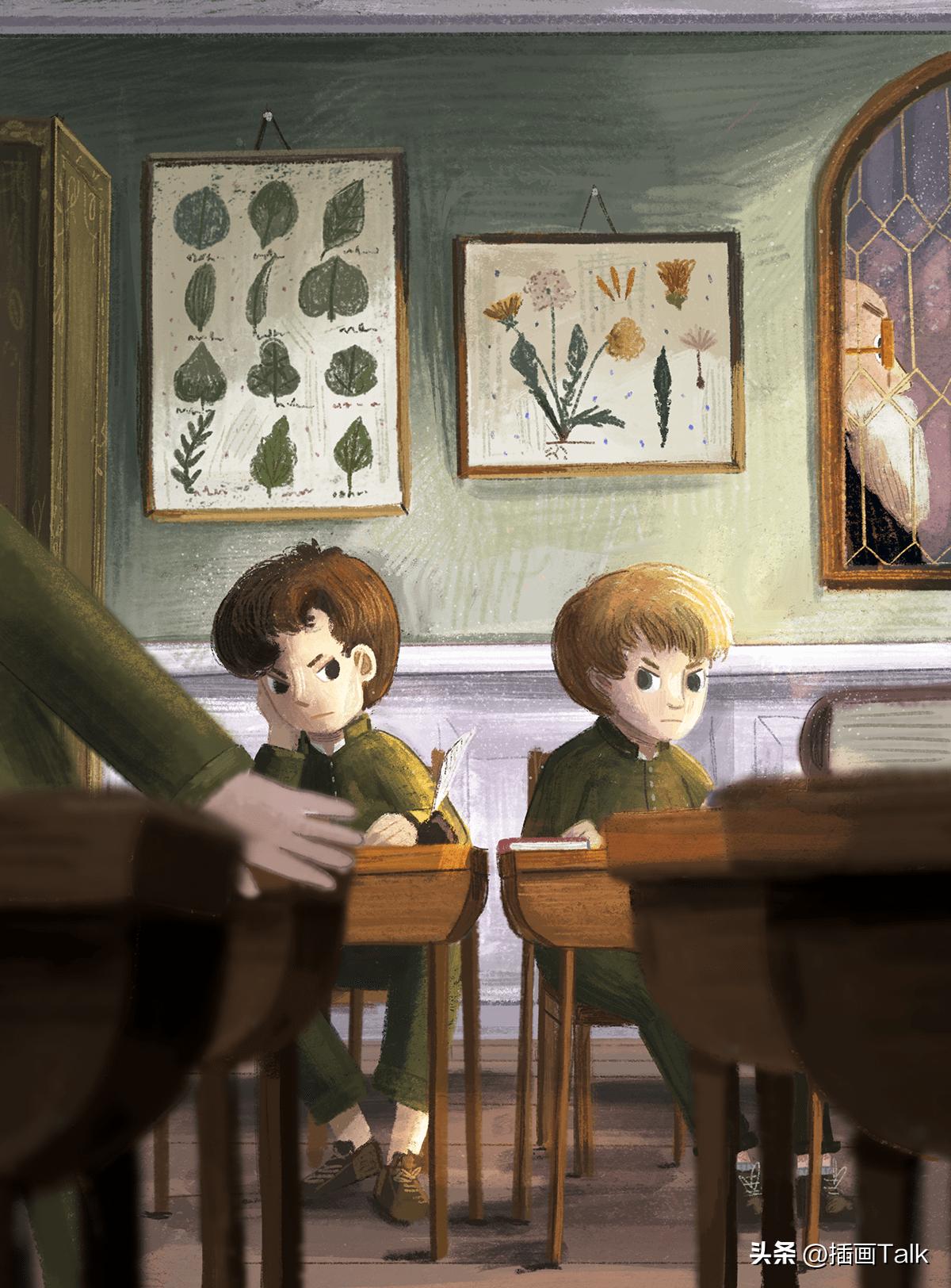 波兰插画师annarudak的所有画作,法国插画师插画作品