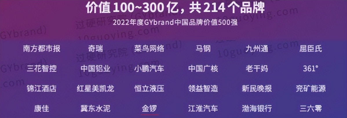 中国品牌价值跃升,金锣哪年跻身中国民营企业500强