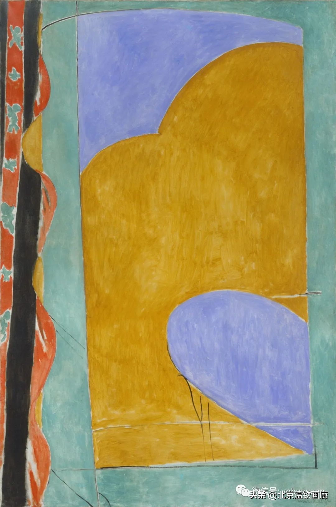 野兽派画家马蒂斯的艺术风格,现代艺术野兽派马蒂斯作品