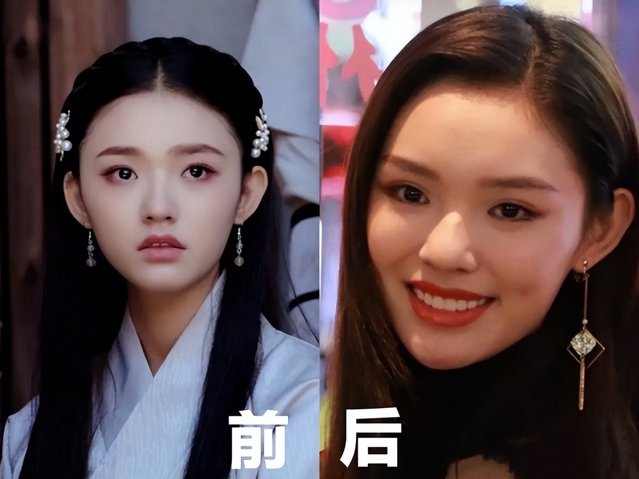 原形毕露！烤瓷牙“抢镜”忒显老，大概早已忘了“美人三分龅”