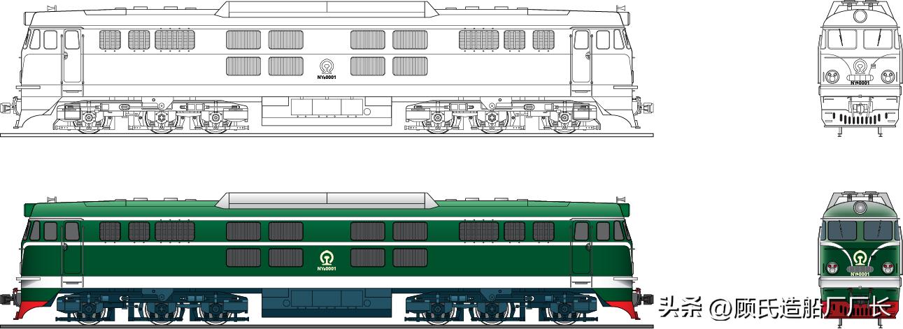 来自德意志的“大马力”，亨舍尔NY5型内燃机车在中国的峥嵘岁月