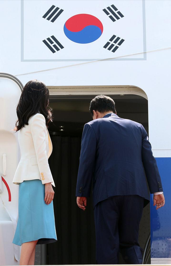 韩国第一夫人美得非常惊艳,韩国第一夫人国际首秀