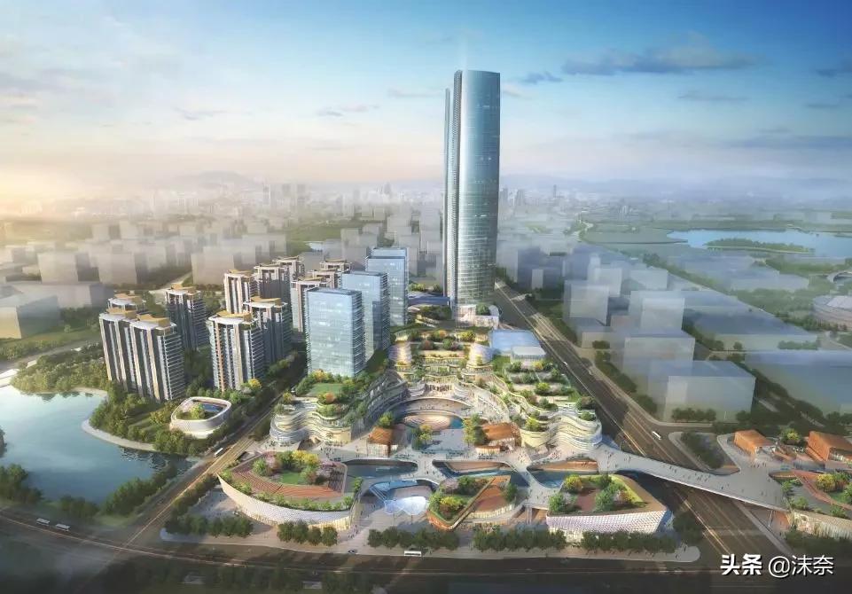 南通新地标全景图,南通新综合体